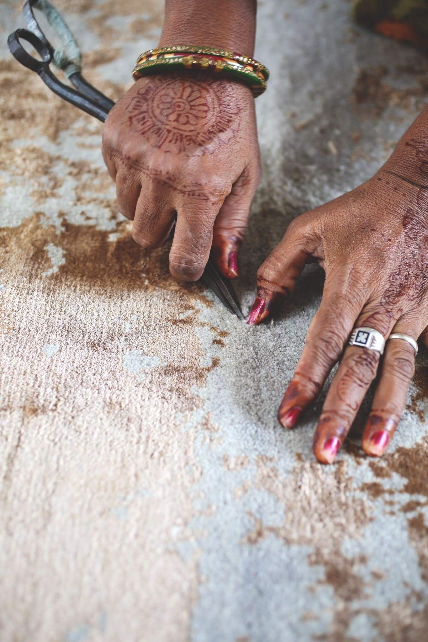 Как создаётся ковёр